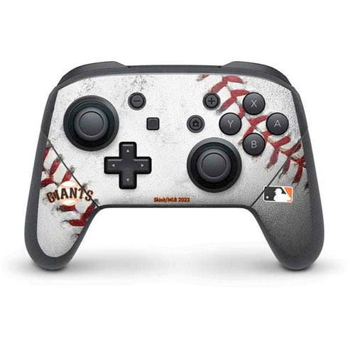 MLB San Francisco Giants Game Ball Nintendo Switch Pro Controller Skin