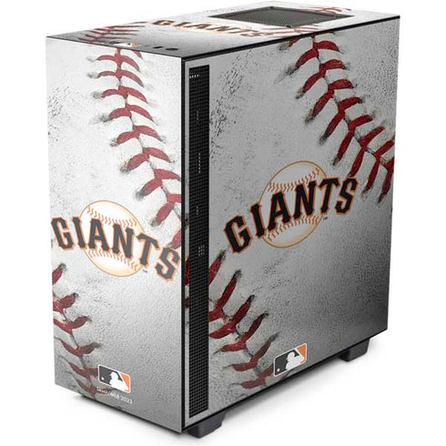 MLB San Francisco Giants Game Ball NZXT H510 Compact ATX Mid-Tower Case Skin