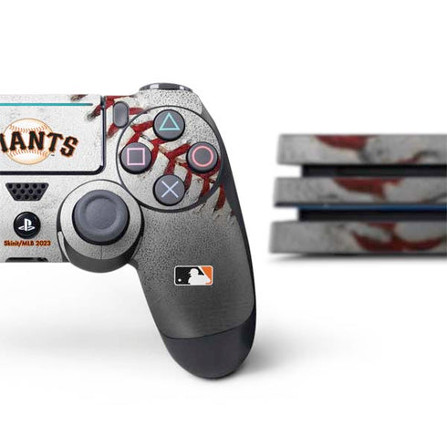 MLB San Francisco Giants Game Ball PS4 Pro Bundle Skin