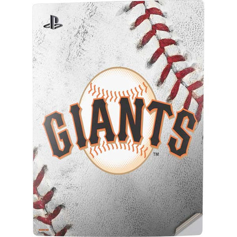 MLB San Francisco Giants Game Ball PS5 Digital Edition Console Skin