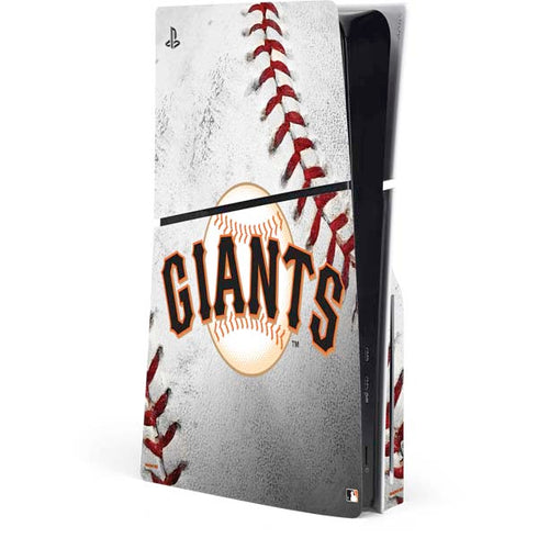 MLB San Francisco Giants Game Ball PS5 Slim Disk Console Skin