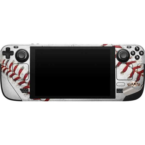 MLB San Francisco Giants Game Ball Steam Deck Handheld Gaming Computer Skin