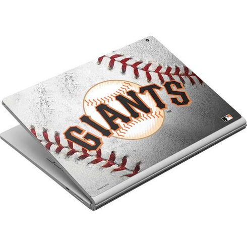 MLB San Francisco Giants Game Ball Surface Book Skin