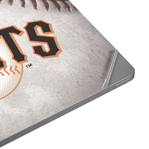 MLB San Francisco Giants Game Ball Universal Laptop 13in (10.6 x 7.6in) Skin