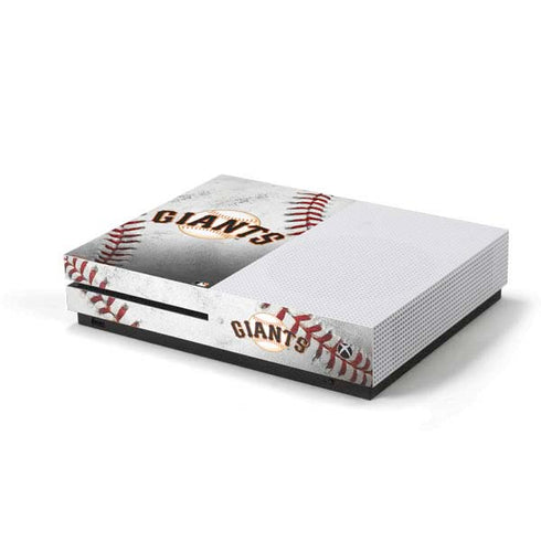 MLB San Francisco Giants Game Ball Xbox One S Console Skin