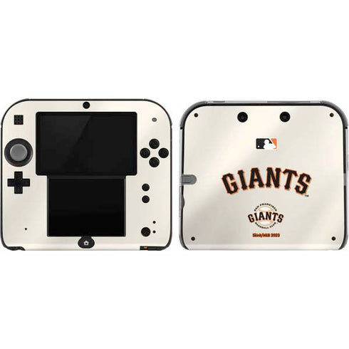 MLB San Francisco Giants Home Jersey Nintendo 2DS Skin
