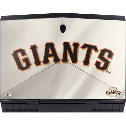 MLB San Francisco Giants Home Jersey Dell Alienware Skin