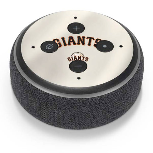 MLB San Francisco Giants Home Jersey Amazon Echo Dot Skin