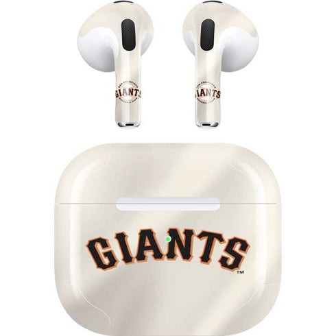 MLB San Francisco Giants Home Jersey Apple AirPods (3rd Gen 2021) Skin