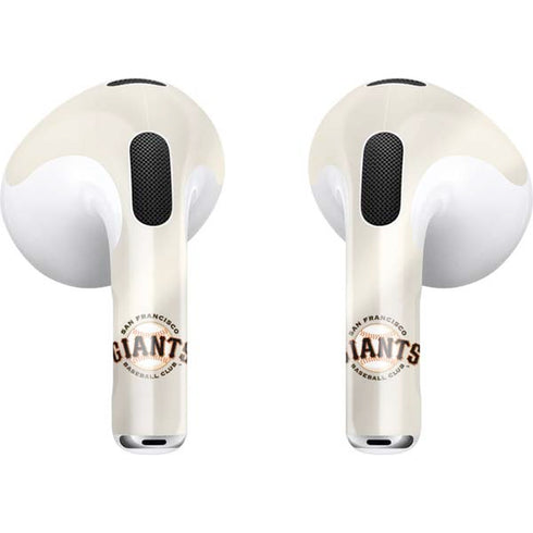 MLB San Francisco Giants Home Jersey Apple AirPods (3rd Gen 2021) Skin