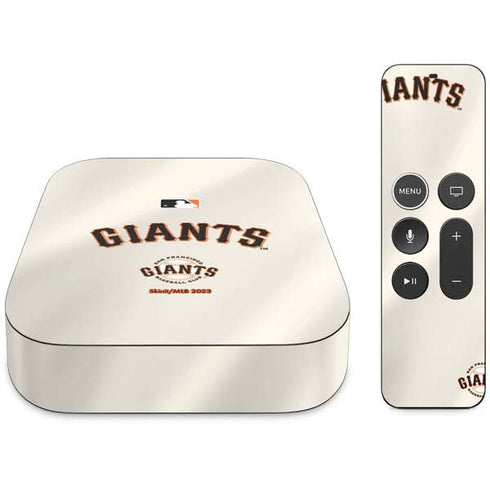 MLB San Francisco Giants Home Jersey Apple TV Skin