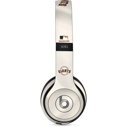 MLB San Francisco Giants Home Jersey Beats Solo 2 Wired Skin