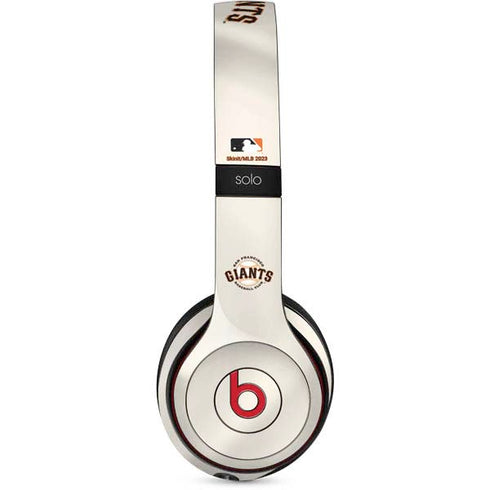 MLB San Francisco Giants Home Jersey Beats Solo 2 Wireless Skin