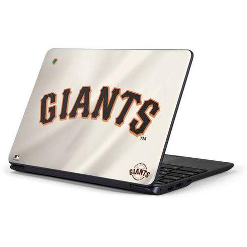 MLB San Francisco Giants Home Jersey Samsung Chromebook Skin