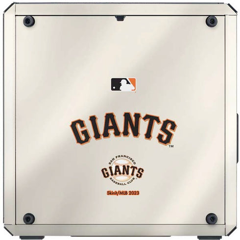 MLB San Francisco Giants Home Jersey Cooler Master MasterBox Q300L Mini Tower Skin