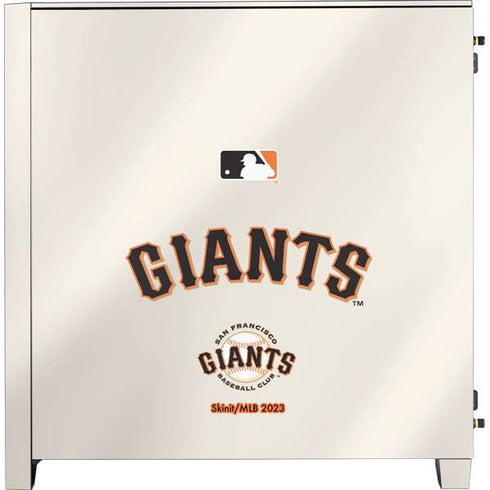 MLB San Francisco Giants Home Jersey Corsair 4000D Tempered Glass Mid-Tower ATX Case Skin
