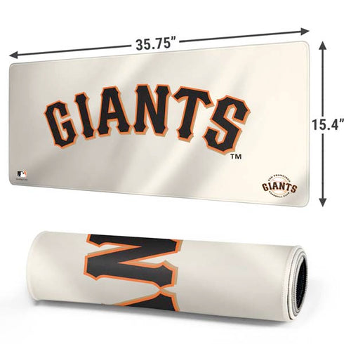 MLB San Francisco Giants Home Jersey Gaming Mouse Pad
