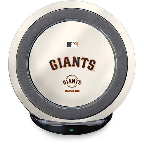 MLB San Francisco Giants Home Jersey Fast Charge Wireless Charging Stand Skin