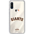 MLB San Francisco Giants Home Jersey Galaxy A10e Clear Case