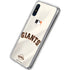 MLB San Francisco Giants Home Jersey Galaxy A10e Clear Case
