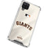 MLB San Francisco Giants Home Jersey Galaxy A12 Clear Case