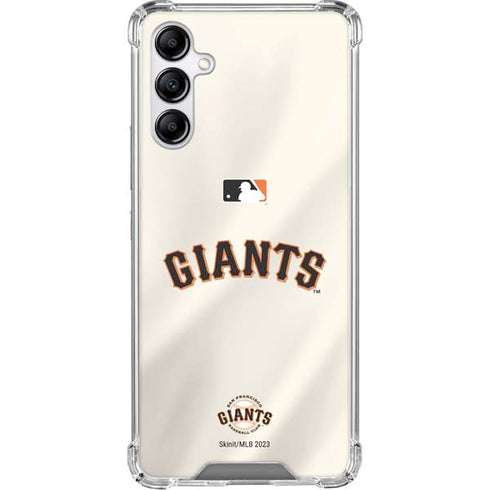 MLB San Francisco Giants Home Jersey Galaxy A15 5G Clear Case