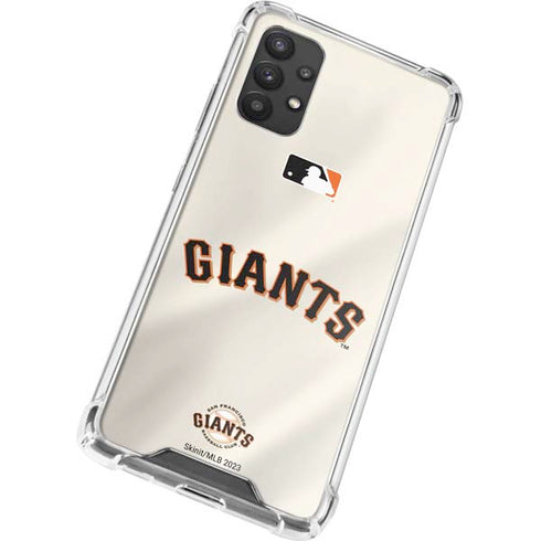 MLB San Francisco Giants Home Jersey Galaxy A32 5G Clear Case