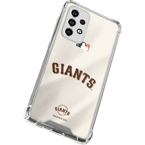MLB San Francisco Giants Home Jersey Galaxy A53 5G Clear Case