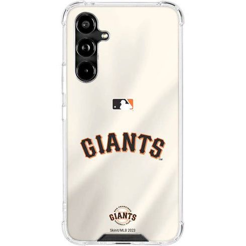 MLB San Francisco Giants Home Jersey Galaxy A54 5G Clear Case