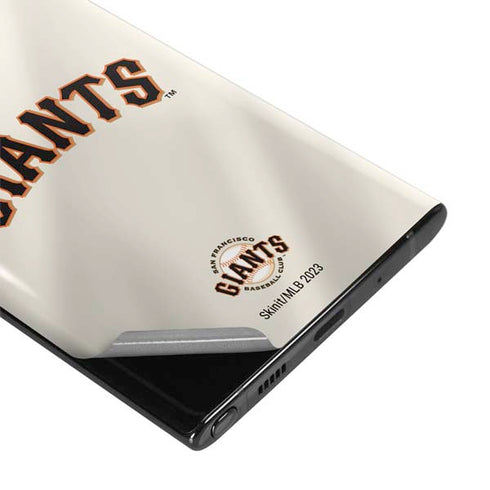 MLB San Francisco Giants Home Jersey Galaxy Note 10 Skin