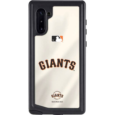MLB San Francisco Giants Home Jersey Galaxy Note 10 Waterproof Case