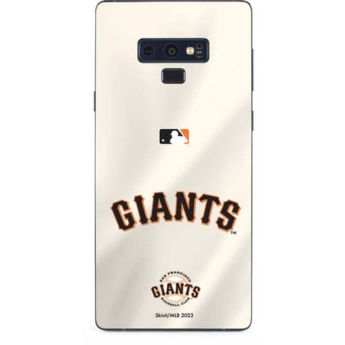 MLB San Francisco Giants Home Jersey Galaxy Note 9 Skin