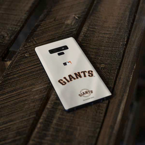 MLB San Francisco Giants Home Jersey Galaxy Note 9 Skin