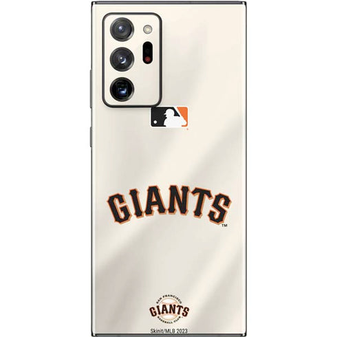 MLB San Francisco Giants Home Jersey Galaxy Note20 Ultra 5G Skin
