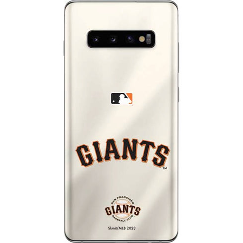 MLB San Francisco Giants Home Jersey Galaxy S10 Plus Skin