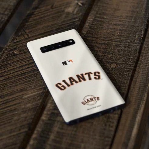 MLB San Francisco Giants Home Jersey Galaxy S10 Plus Skin