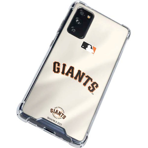 MLB San Francisco Giants Home Jersey Galaxy S20 FE Clear Case