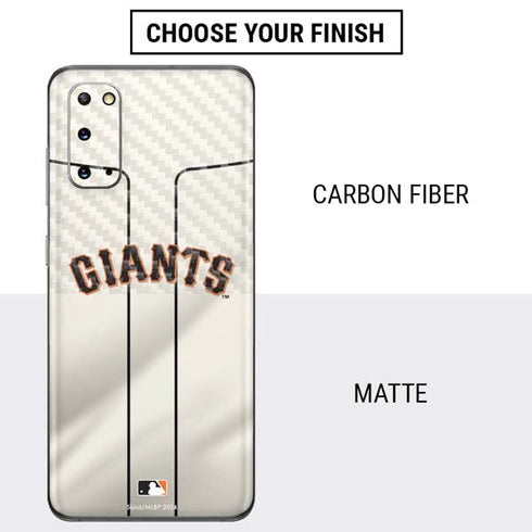 MLB San Francisco Giants Home Jersey Galaxy S20 Skin