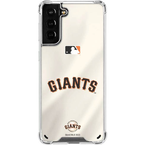 MLB San Francisco Giants Home Jersey Galaxy S21 Plus 5G Clear Case