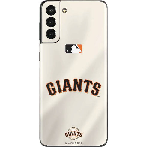 MLB San Francisco Giants Home Jersey Galaxy S21 Plus 5G Skin