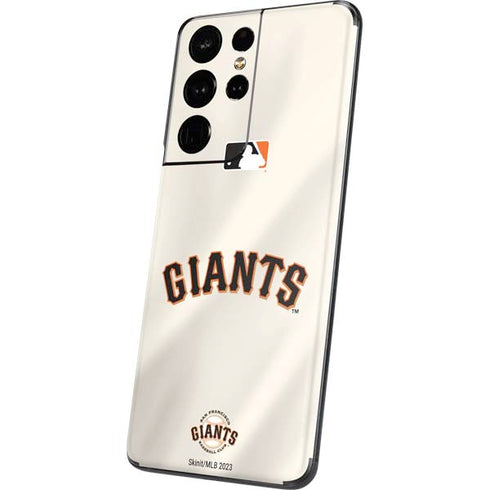 MLB San Francisco Giants Home Jersey Galaxy S21 Ultra 5G Skin