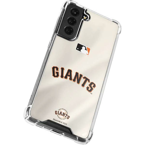 MLB San Francisco Giants Home Jersey Galaxy S22 Plus Clear Case