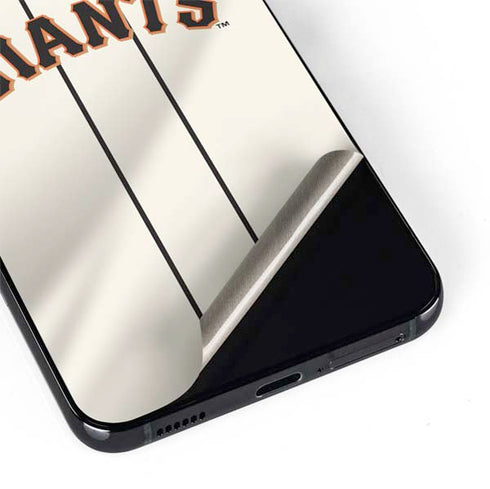 MLB San Francisco Giants Home Jersey Galaxy S22 Plus Skin