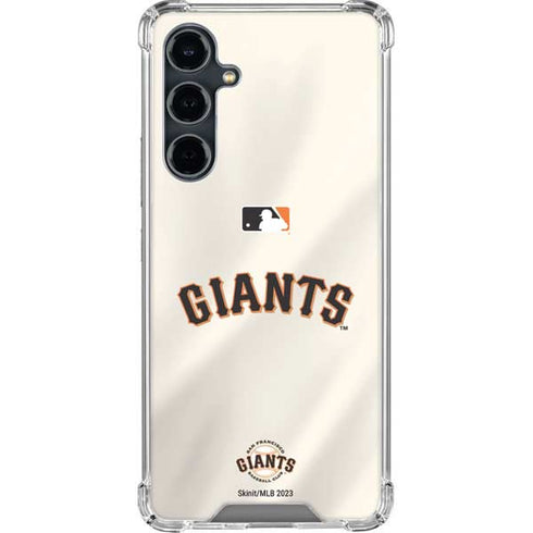 MLB San Francisco Giants Home Jersey Galaxy S23 FE Clear Case