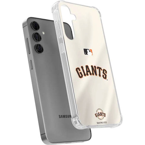 MLB San Francisco Giants Home Jersey Galaxy S24 Plus Clear Case