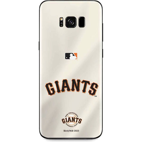 MLB San Francisco Giants Home Jersey Galaxy S8 Plus Skin