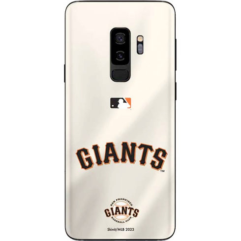 MLB San Francisco Giants Home Jersey Galaxy S9 Plus Skin