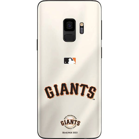 MLB San Francisco Giants Home Jersey Galaxy S9 Skin
