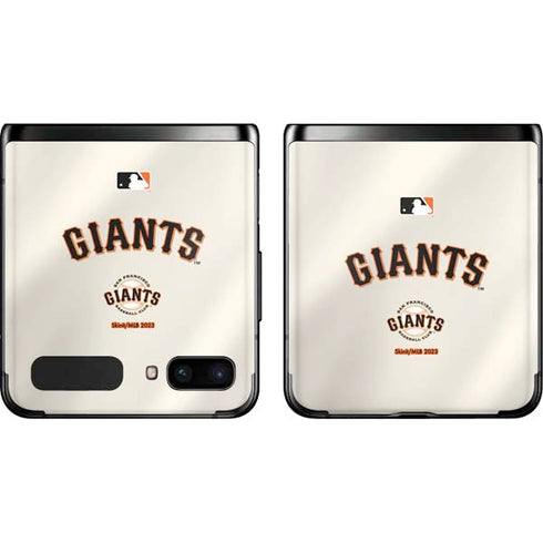 MLB San Francisco Giants Home Jersey Galaxy Z Flip Skin