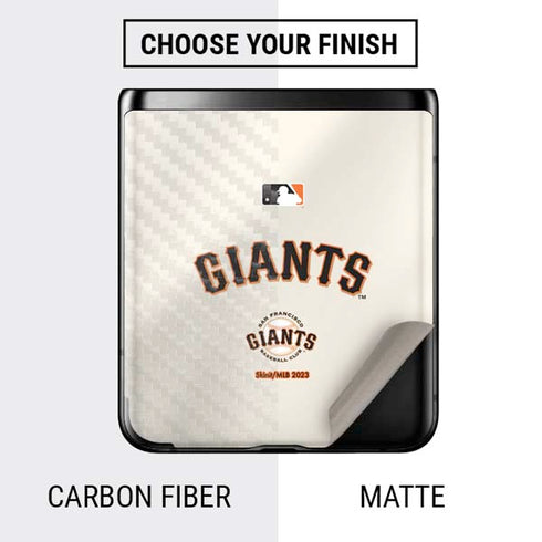MLB San Francisco Giants Home Jersey Galaxy Z Flip Skin